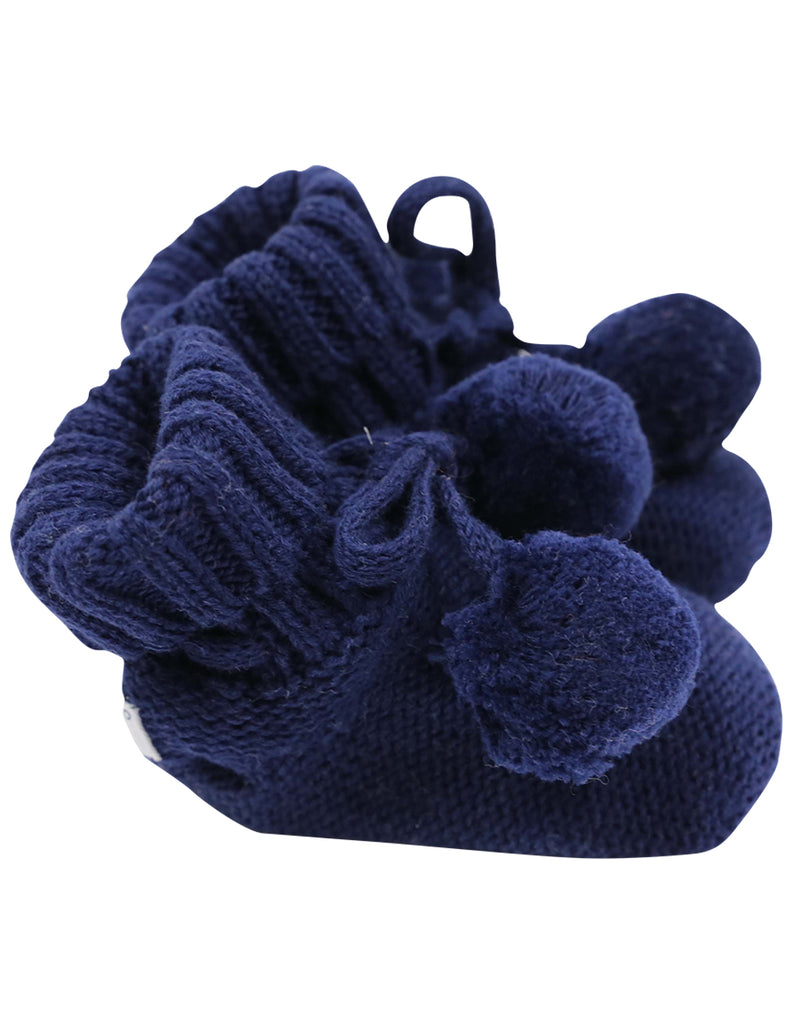 B1132N Booties Pom Pom Bootie-Accessories-Korango_Australia-Kids_Fashion-Children's_Wear