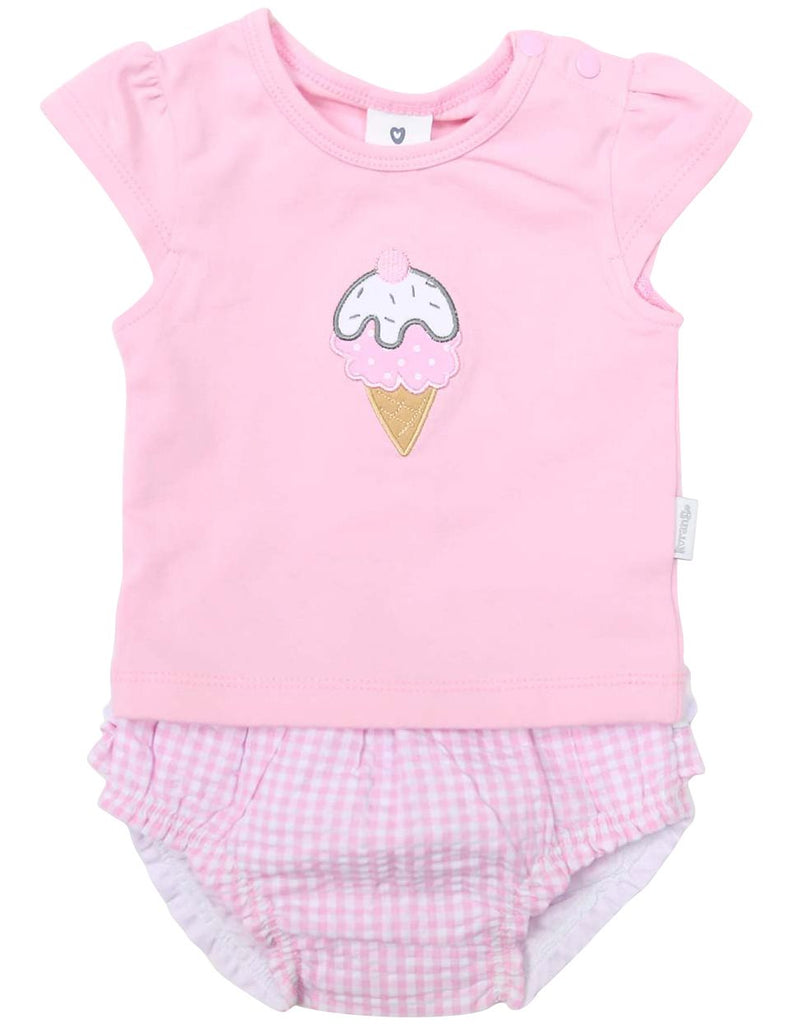 B1222P Ice Cream Top & Frill Pant-Sets-Korango_Australia-Kids_Fashion-Children's_Wear