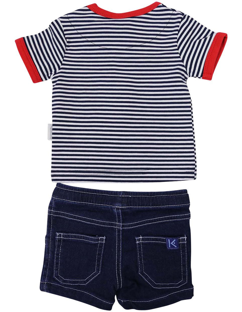 B1213R Tip Truck Top & Short-Sets-Korango_Australia-Kids_Fashion-Children's_Wear