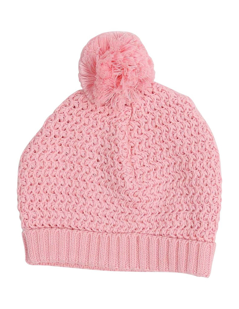 A1324P Clouds Knit Beanie with Pom Pom