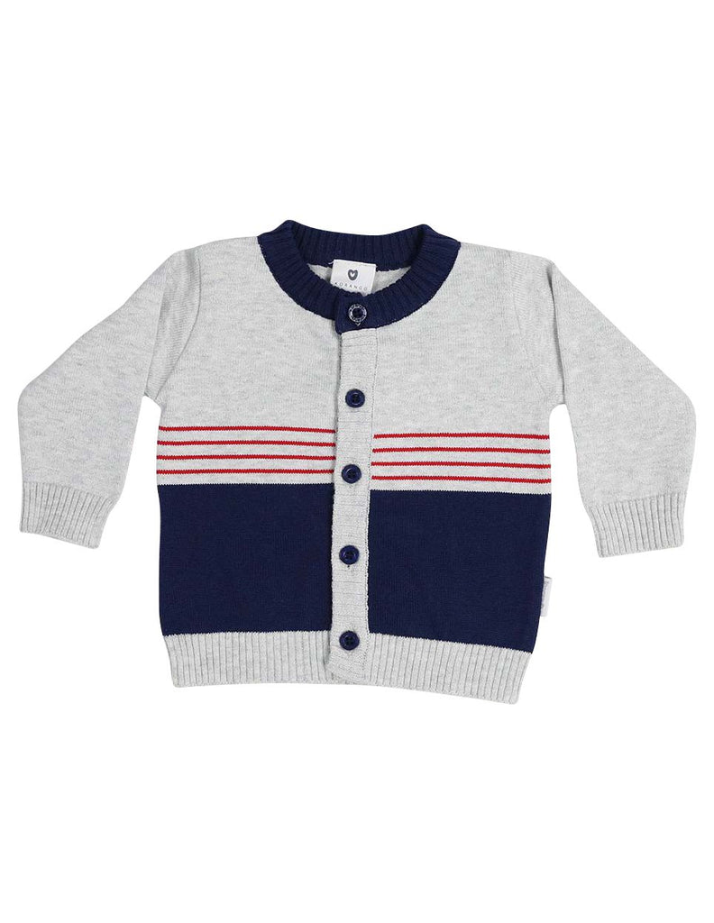 C13008G Fire Truck Cardigan