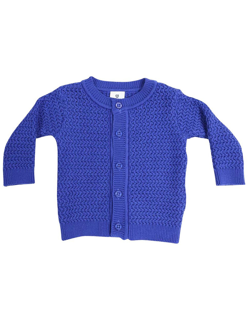 B13002B Little Tiger Chunky Knit Cardigan