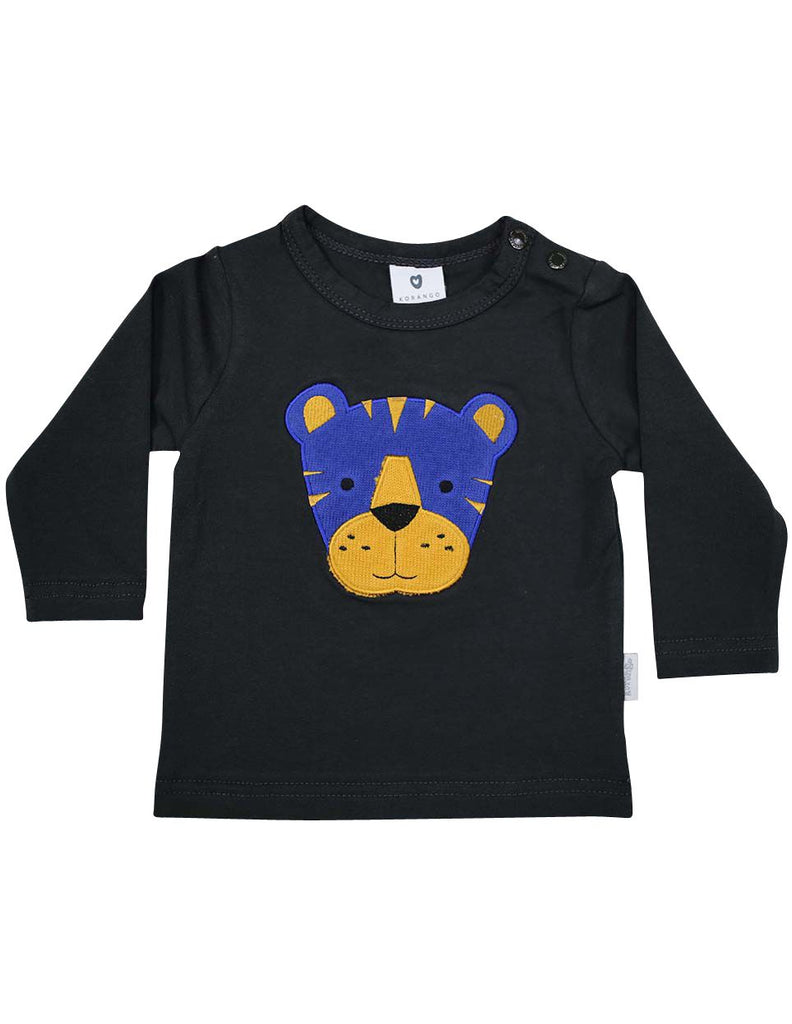 B13003C Little Tiger Applique Top