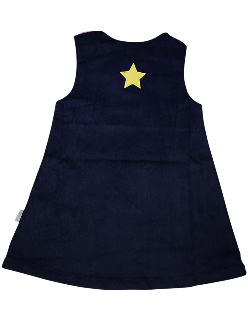 A1353N Standing out from the Crowd Unicorn Lined Cord Pinafore