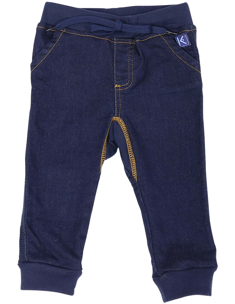 A1104D Over the Moon Denim Knit Leggings-Pants & Shorts-Korango_Australia-Kids_Fashion-Children's_Wear