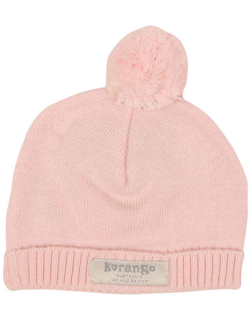 B1130P Panda Knit Beanie-Accessories-Korango_Australia-Kids_Fashion-Children's_Wear