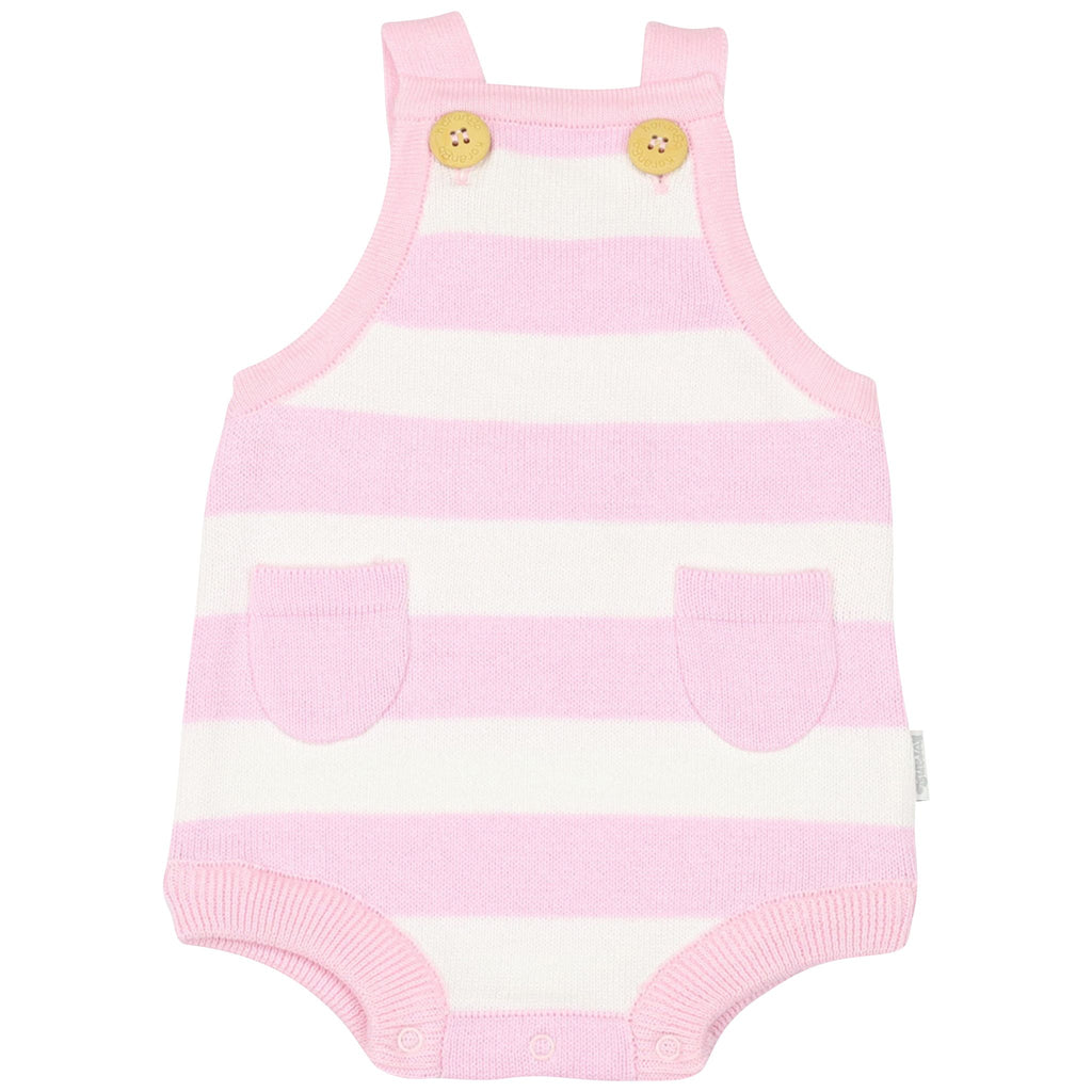 B1425P Chirpy Bird Knit Sunsuit