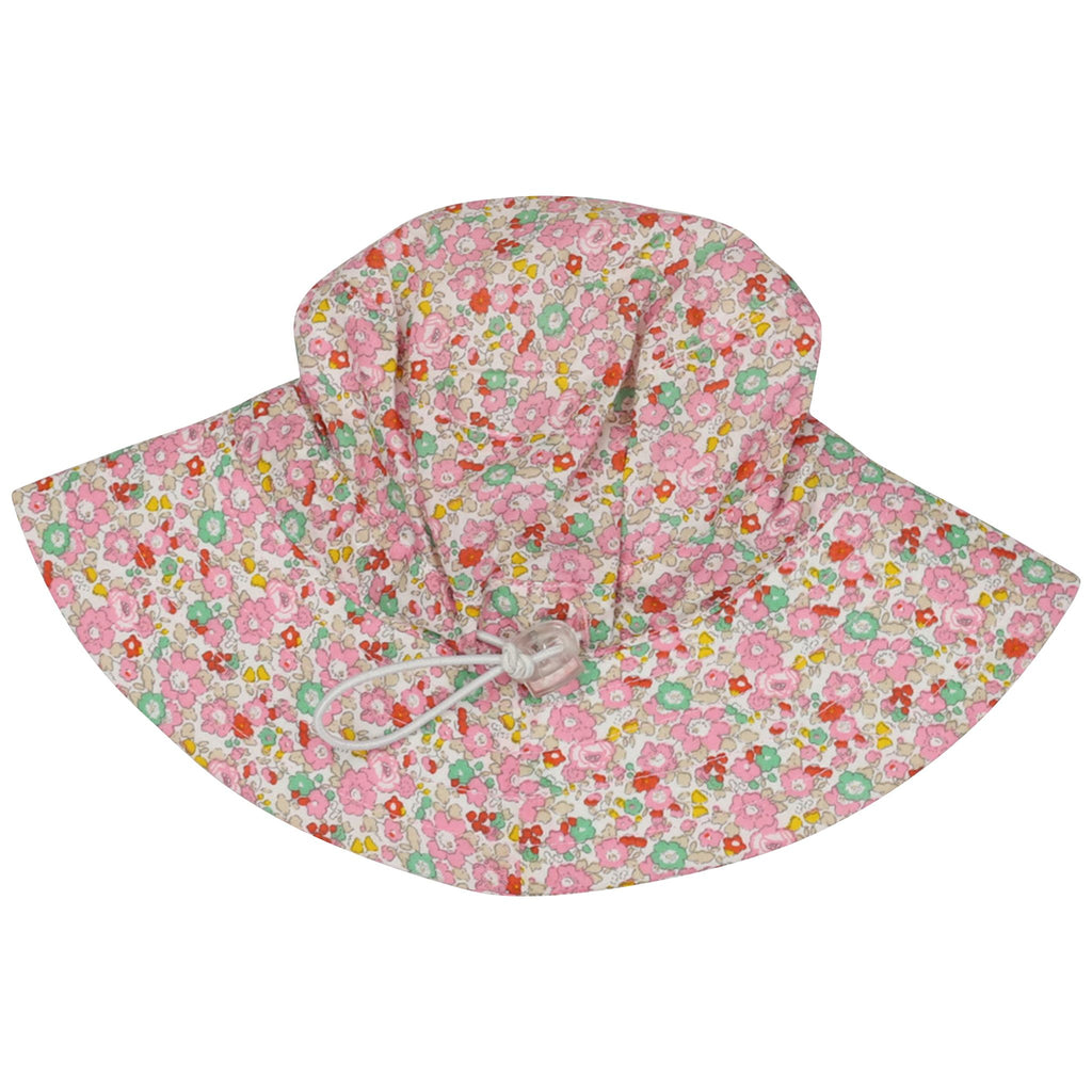 C1414P Classic Floral Floral Sun Hat