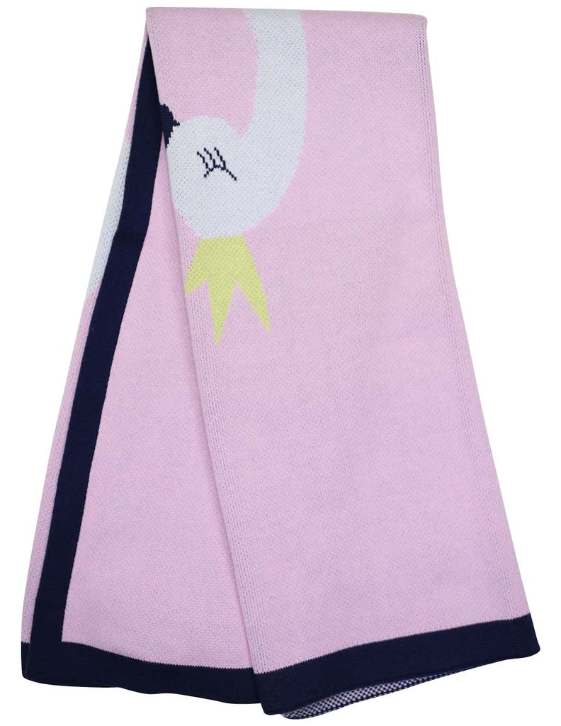 B13017P Swan Princess Swan Princess Knit Blanket (100cm x 80cm)