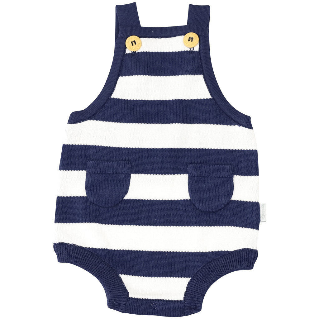B1419N Whale Knit Sunsuit