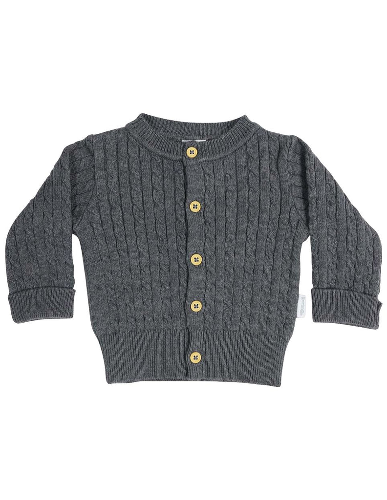C13021C Classique Boy Cable Knit Cardigan