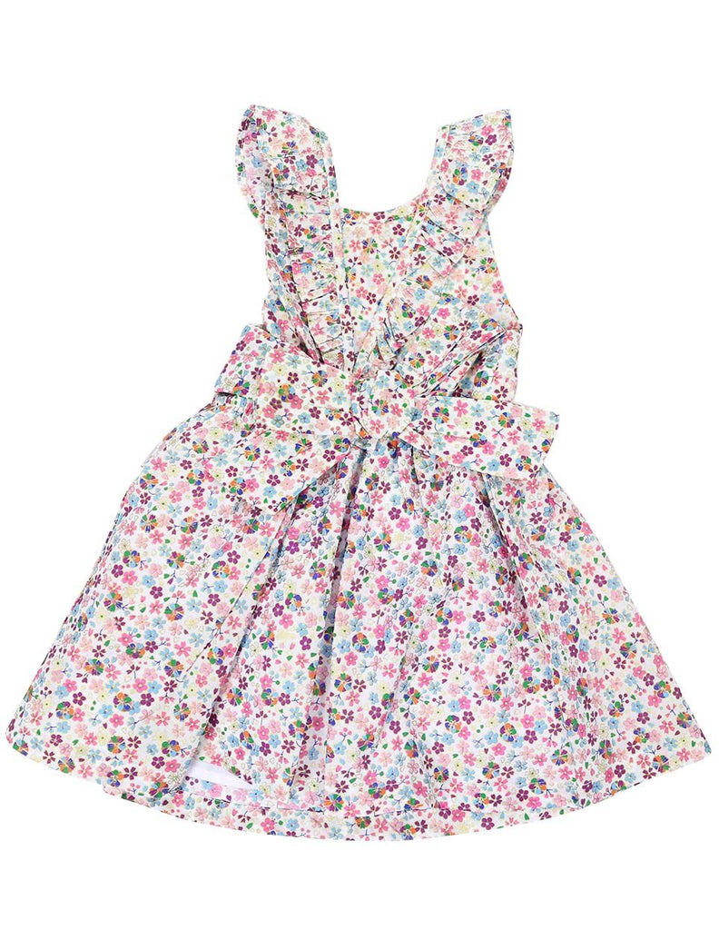 A1225P Floral Dress-Dress-Korango_Australia-Kids_Fashion-Children's_Wear