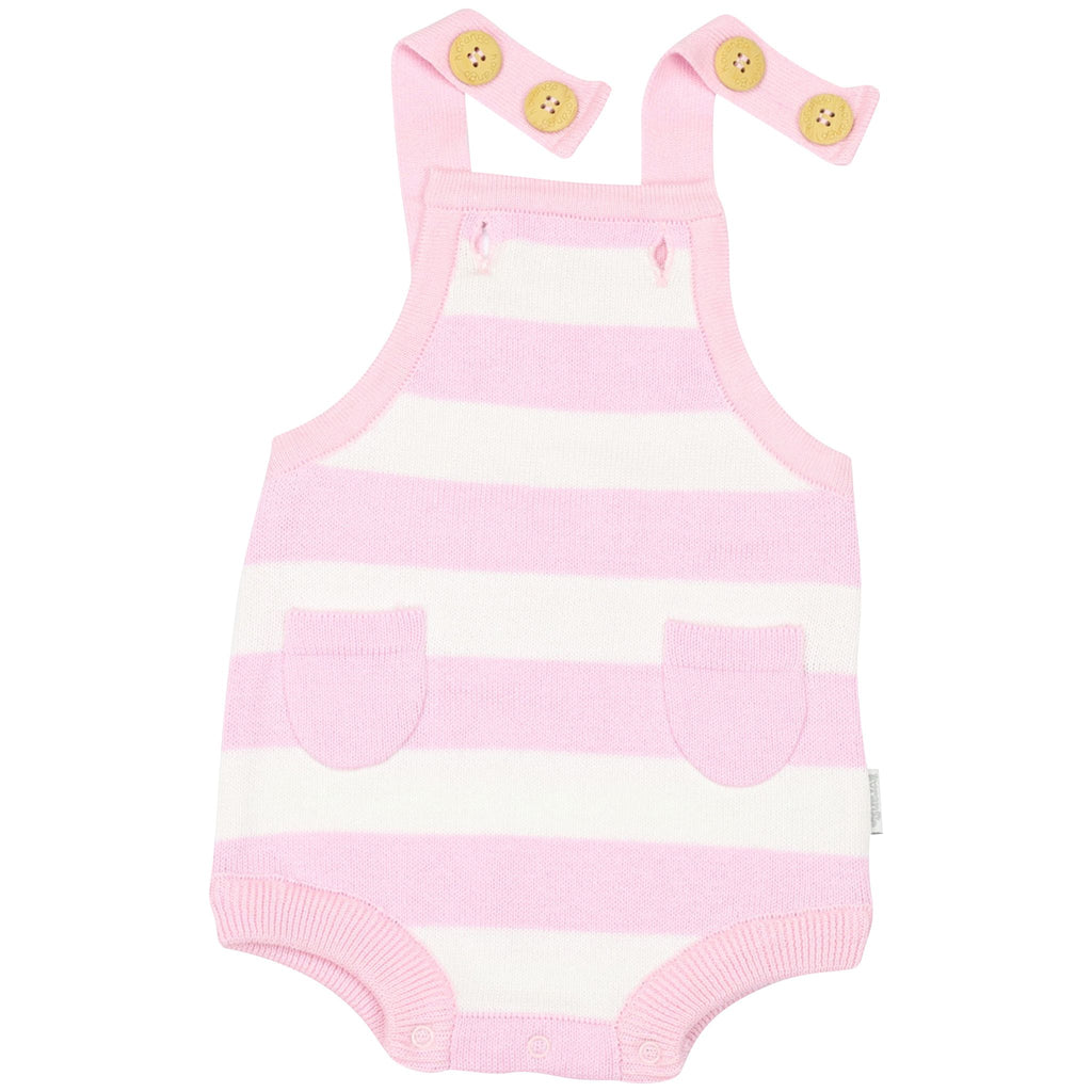 B1425P Chirpy Bird Knit Sunsuit