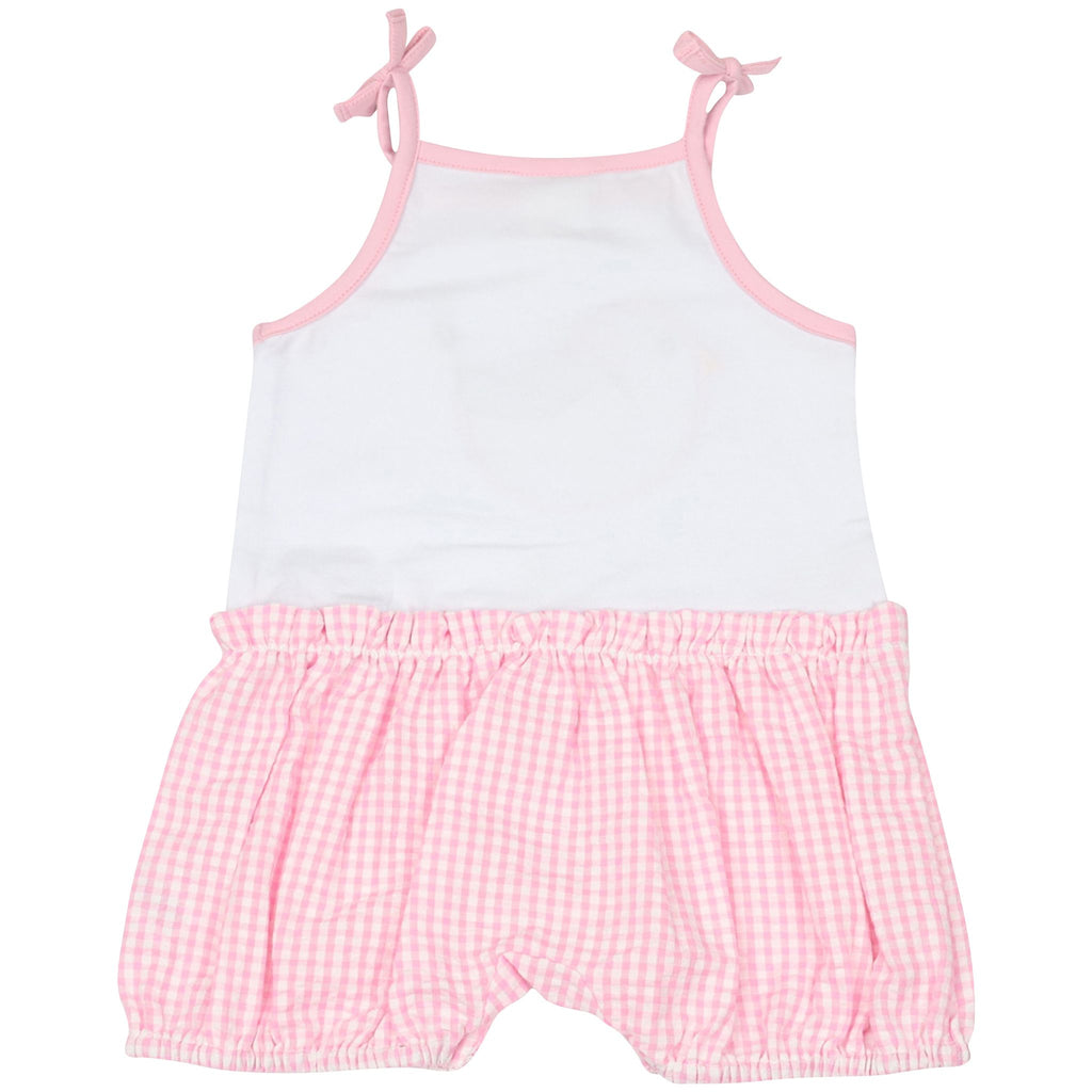 B1421P Chirpy Bird Playsuit with Applique