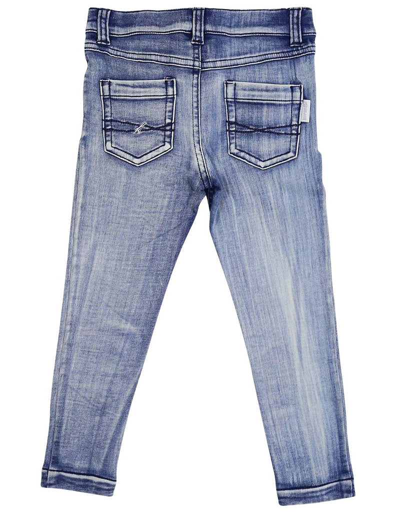 A1322E Clouds Stretch Denim Knit Jean