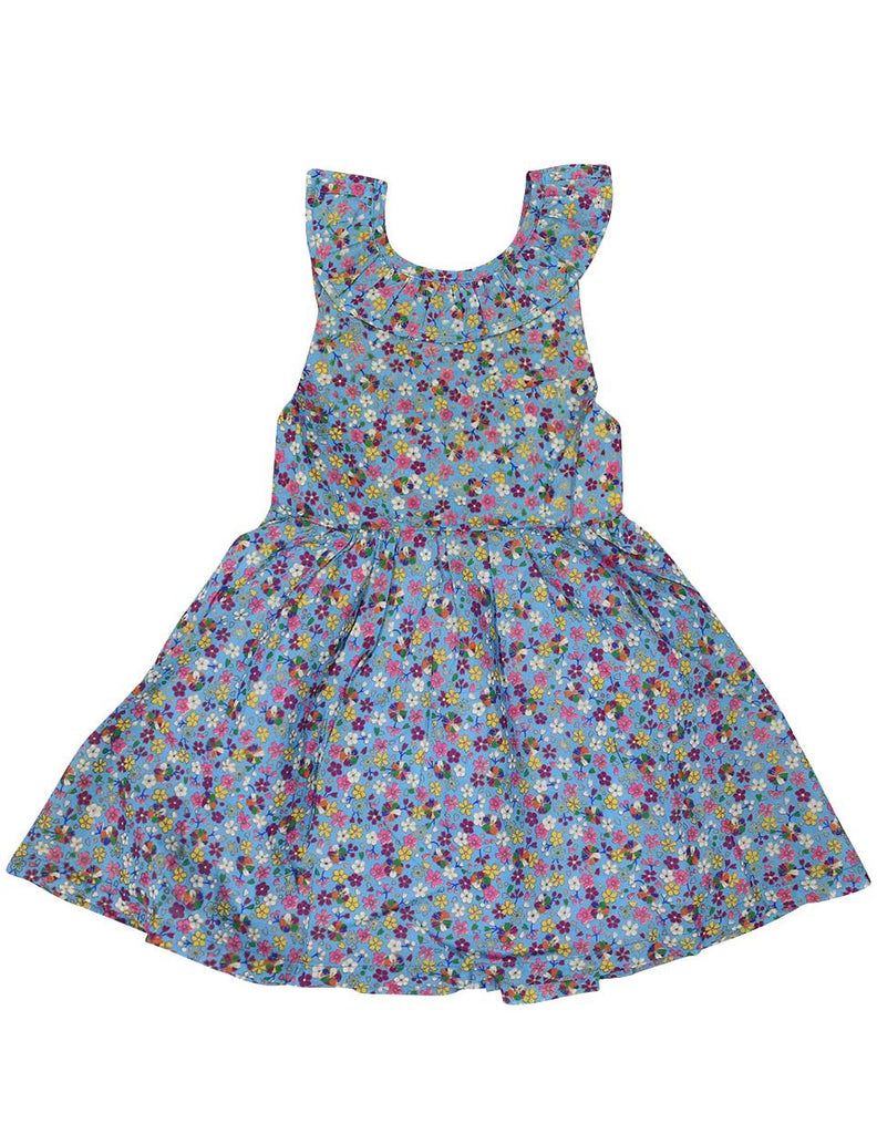A1225B Floral Dress-Dress-Korango_Australia-Kids_Fashion-Children's_Wear