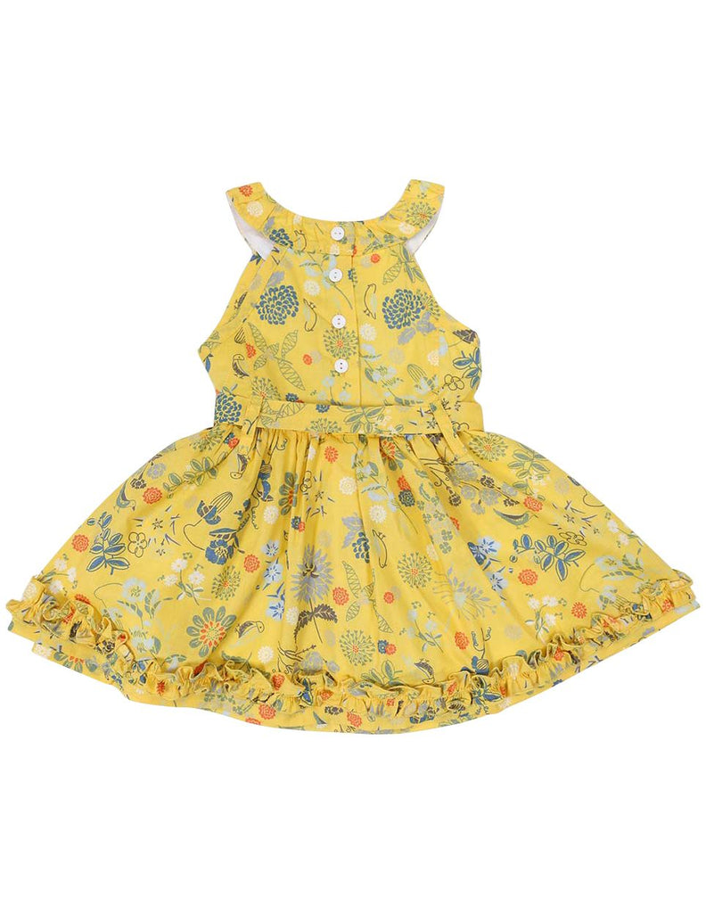 A1248Y Floral Dress-Dress-Korango_Australia-Kids_Fashion-Children's_Wear