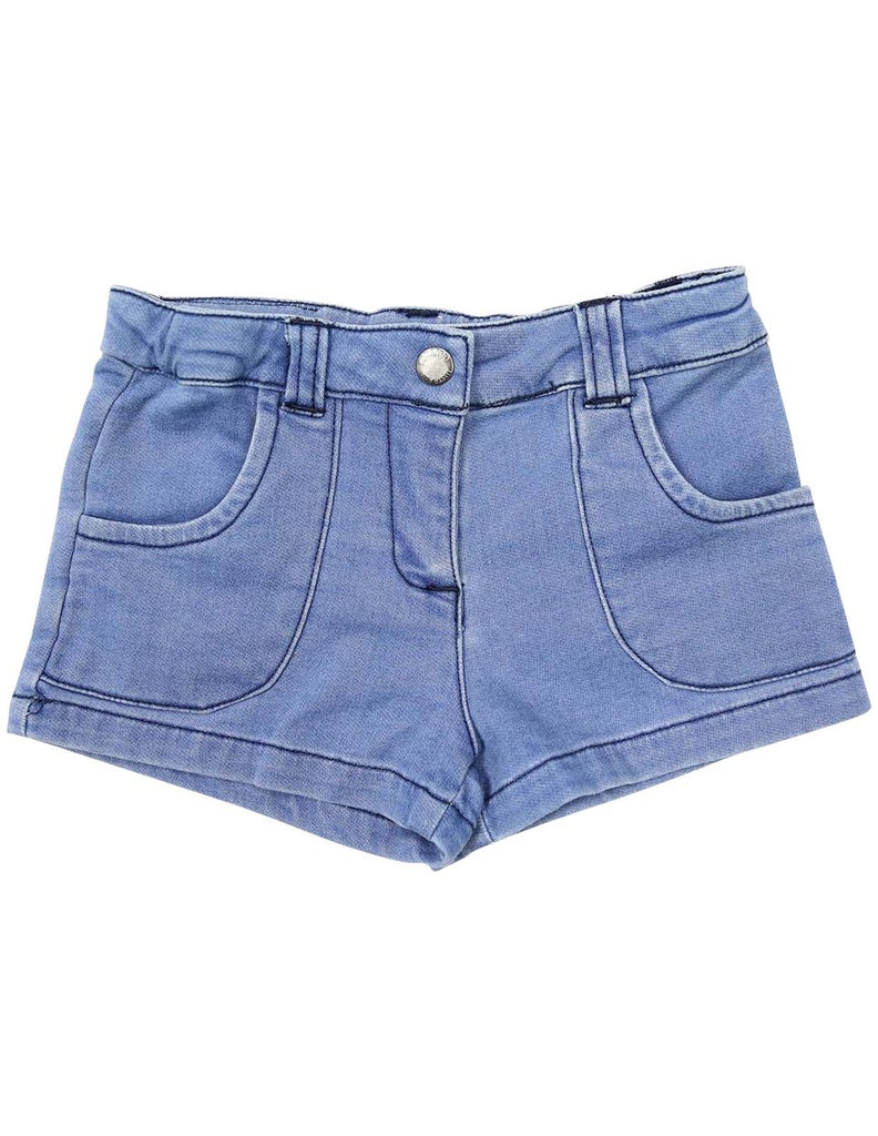 A1238L Denim Knit Short-Pants & Shorts-Korango_Australia-Kids_Fashion-Children's_Wear