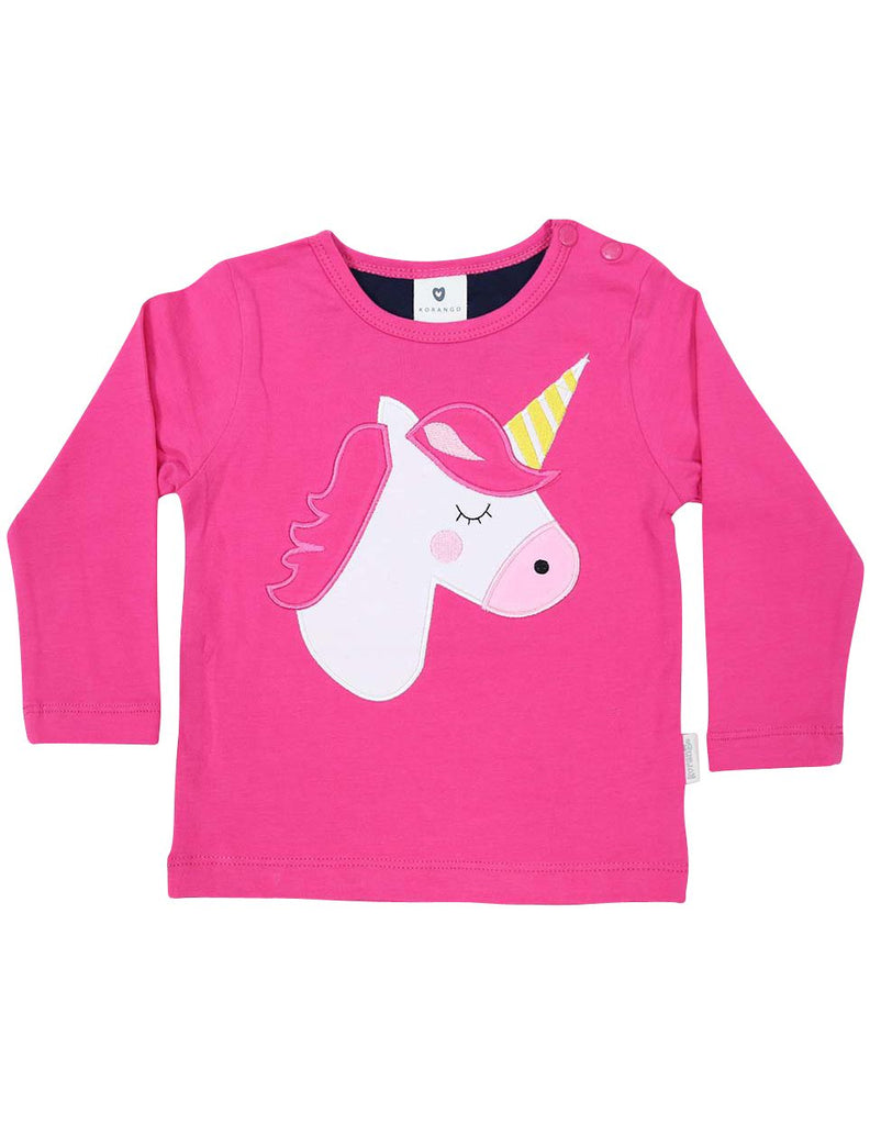 A1357P Standing out from the Crowd Long Sleeve Tee Rainbow Embroidery