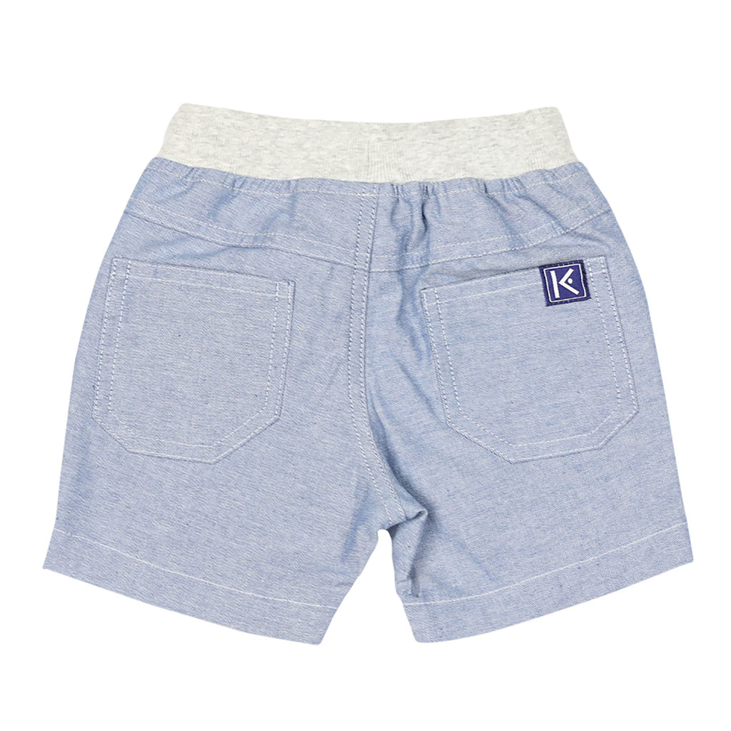 B1416L Whale Chambray shorts