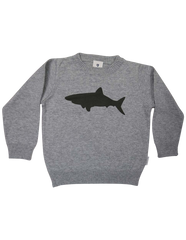 A1220C Shark Sweater-Cardigans/Jackets/Sweaters-Korango_Australia-Kids_Fashion-Children's_Wear