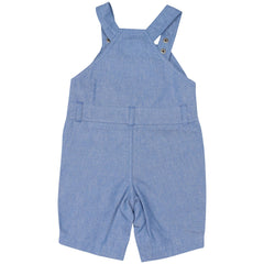 B1418C Whale Chambray overalls