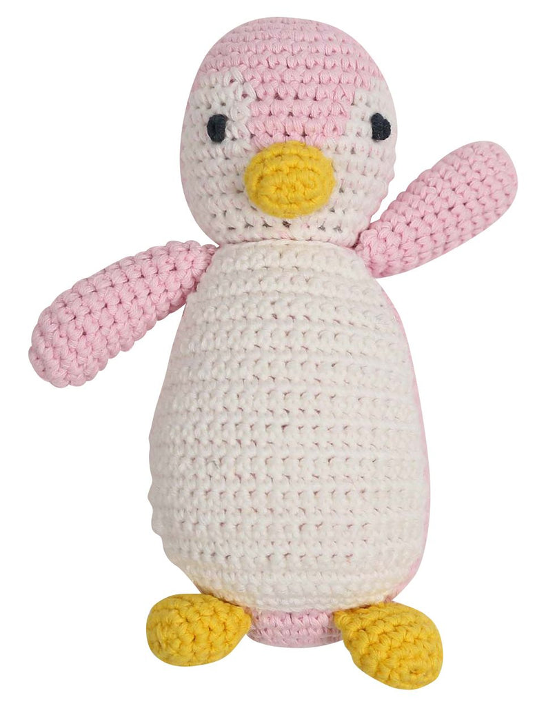 B13030P Essentials Penguin Hand Crocheted Toy