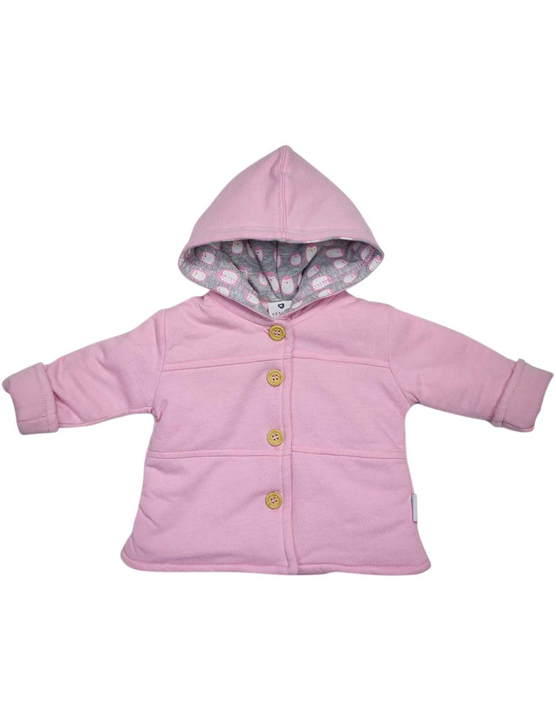 B13019P Baby Penguin Lined Hooded Jacket