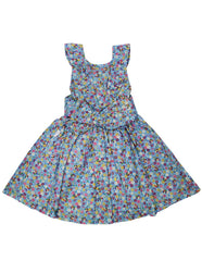 A1225B Floral Dress-Dress-Korango_Australia-Kids_Fashion-Children's_Wear