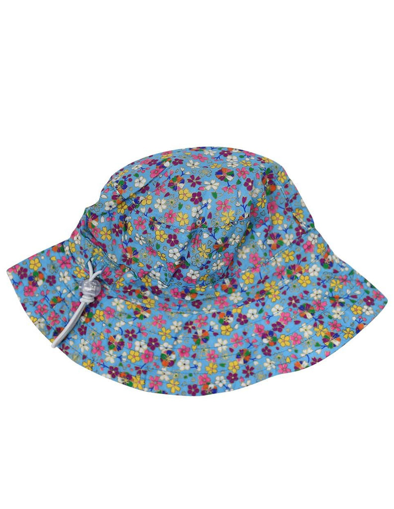 A1229B Floral Hat-Accessories-Korango_Australia-Kids_Fashion-Children's_Wear