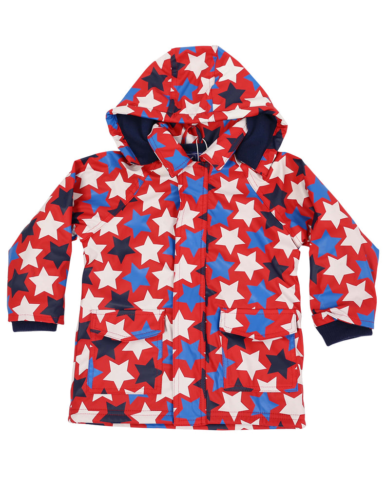 A1160R Raincoats Stars Raincoat-Rain Wear-Korango_Australia-Kids_Fashion-Children's_Wear