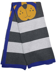 B13008B  Little Tiger Little Tiger Knit Blanket (100cm X 80cm)