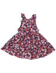 A1248R Floral Dress-Dress-Korango_Australia-Kids_Fashion-Children's_Wear
