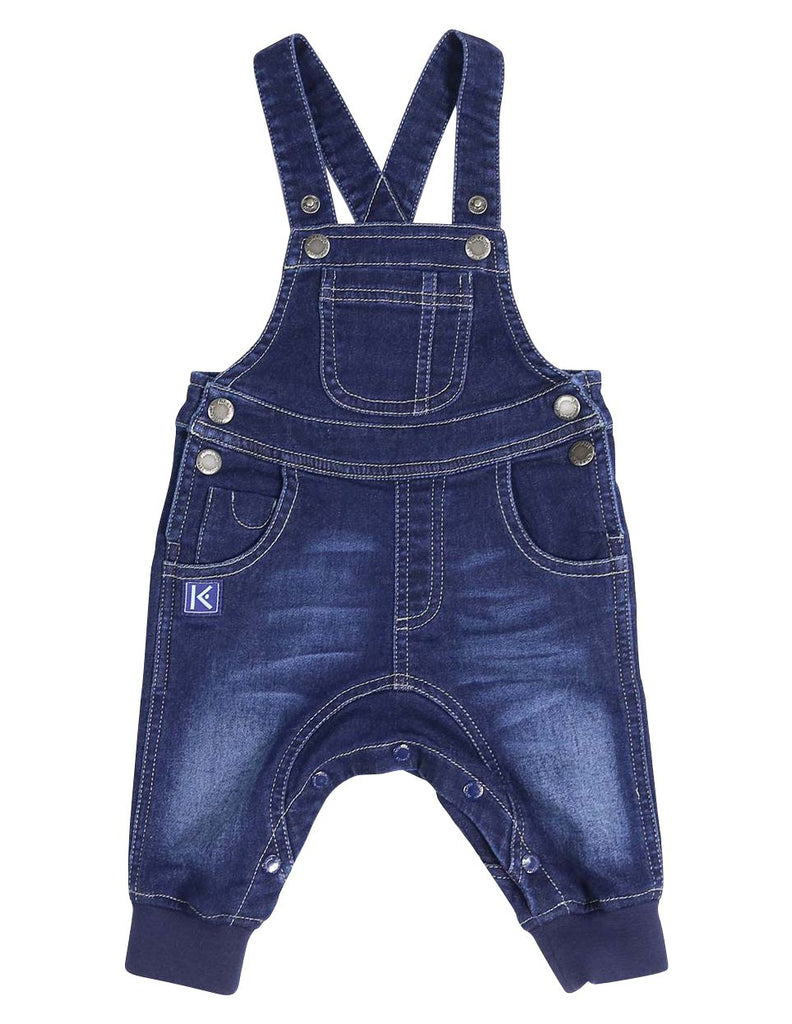 A1305D Tiger Denim Knit Overall
