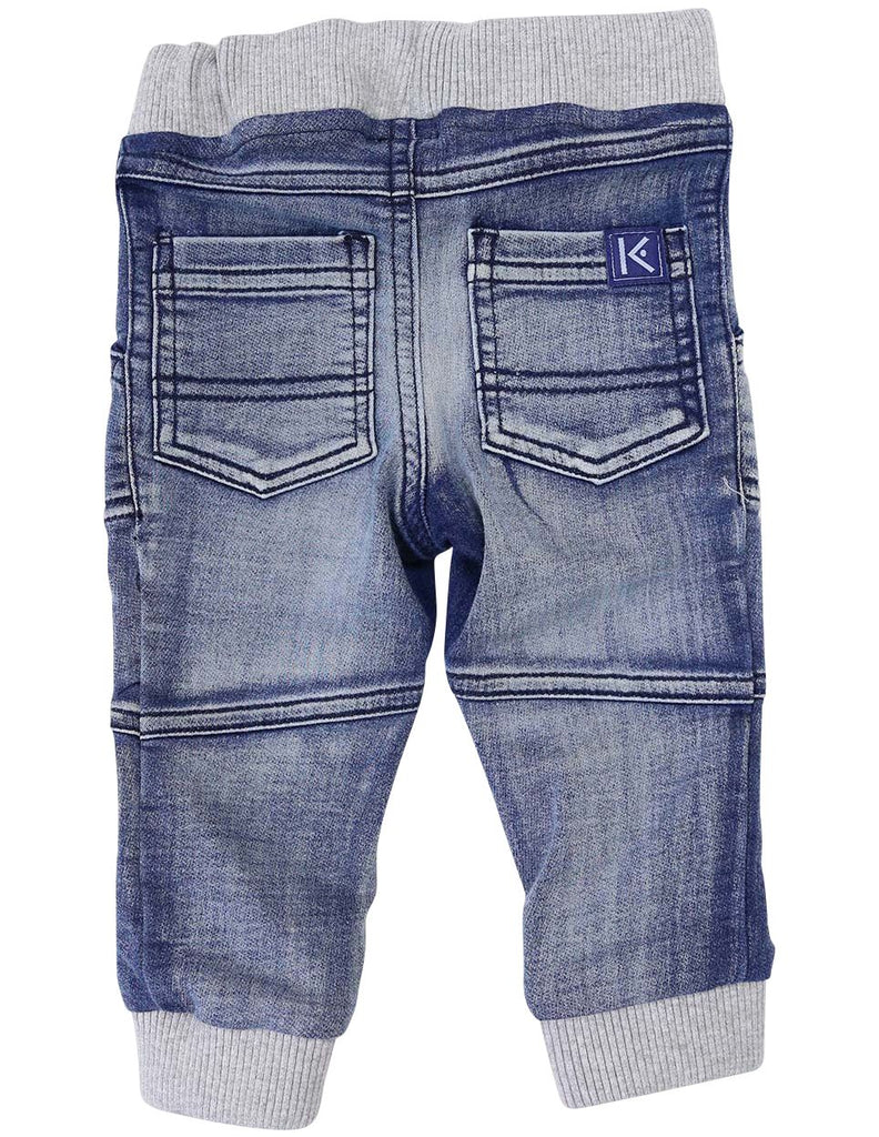 A1222L Denim Knit Jean-Pants & Shorts-Korango_Australia-Kids_Fashion-Children's_Wear