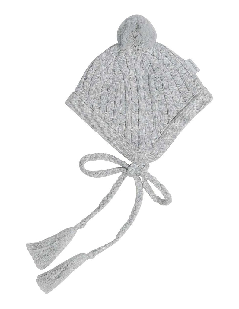 A1313G Raindrops Lined Knit Beanie