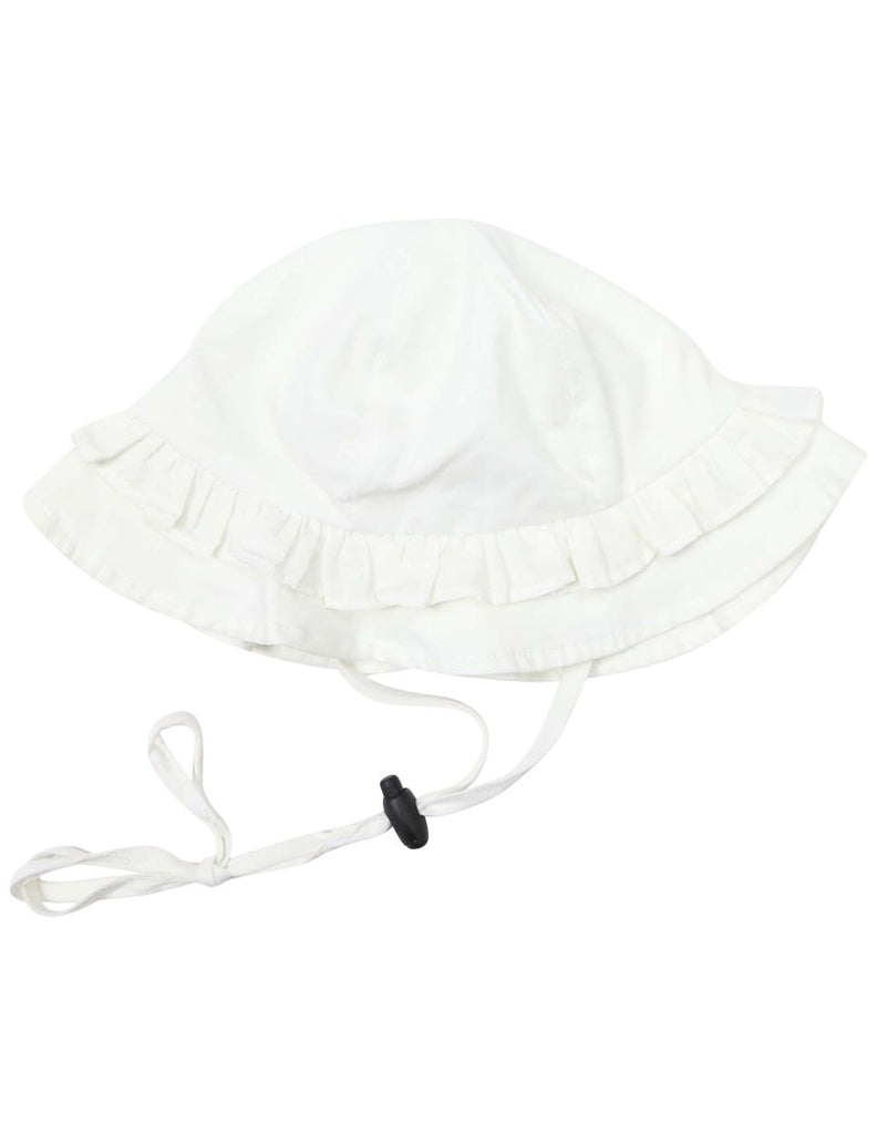 C1206W Rosette Sun Hat-Accessories-Korango_Australia-Kids_Fashion-Children's_Wear