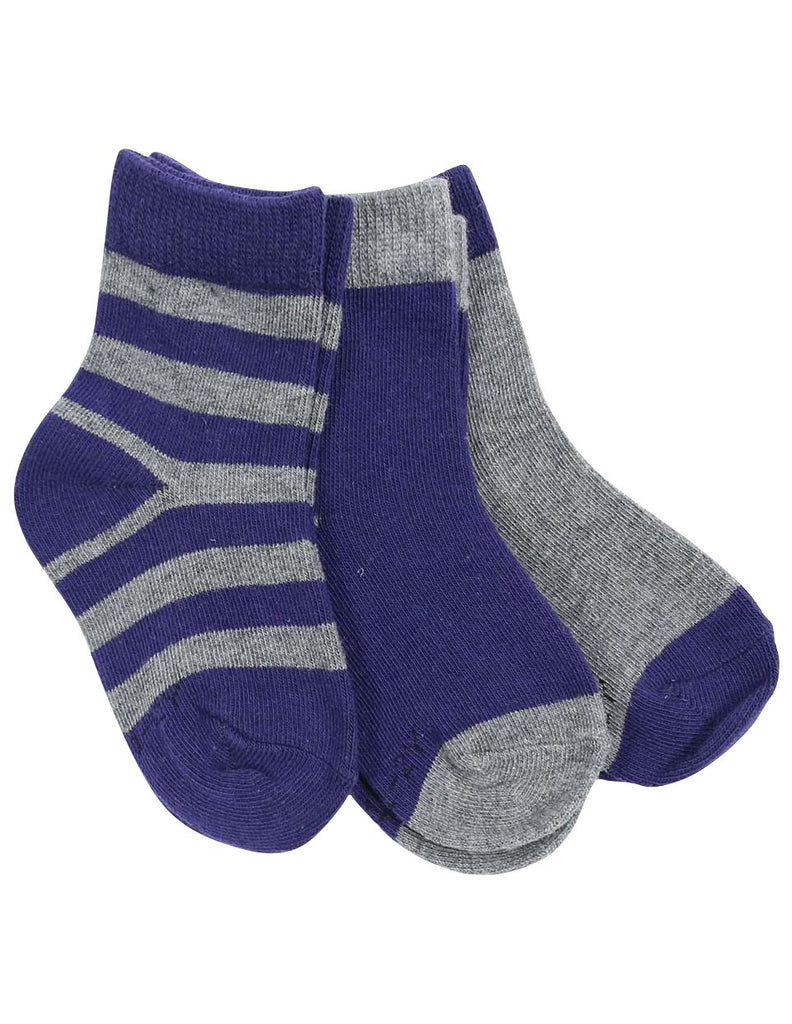 E1032C Essentials 3 Pack Socks