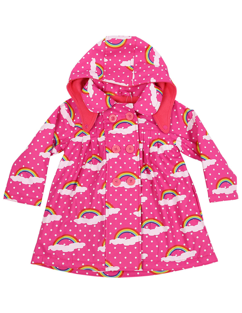 A1122P Winter Rainbow Raincoat-Rain Wear-Korango_Australia-Kids_Fashion-Children's_Wear