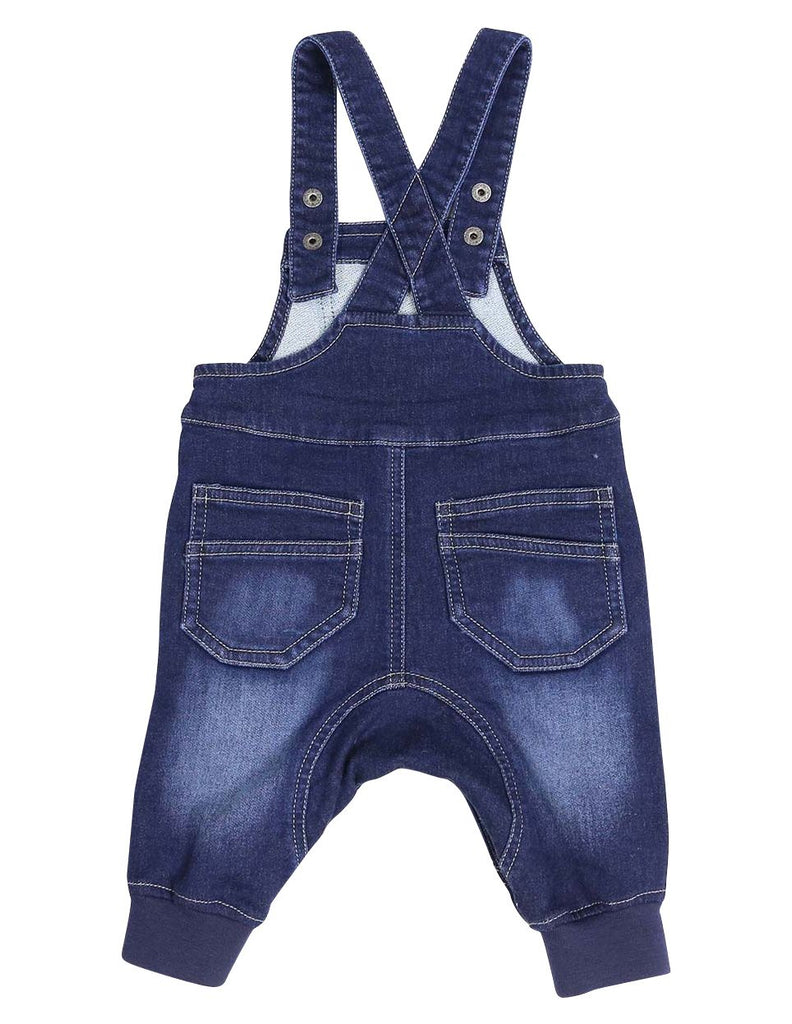 A1305D Tiger Denim Knit Overall