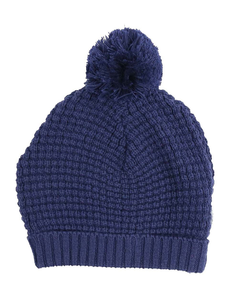 A1331N City Knit Beanie with Pom Pom
