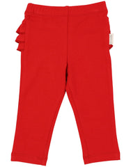 A1110R My Little Apple Ruffle Leggings-Leggings-Korango_Australia-Kids_Fashion-Children's_Wear