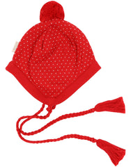 A1113 My Little Apple Lined Knit Beanie-Accessories-Korango_Australia-Kids_Fashion-Children's_Wear