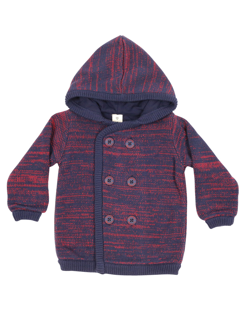 A9041R Mission to Mars Knit Overcoat-Cardigan/Jackets/Sweaters-Korango_Australia-Kids_Fashion-Children's_Wear