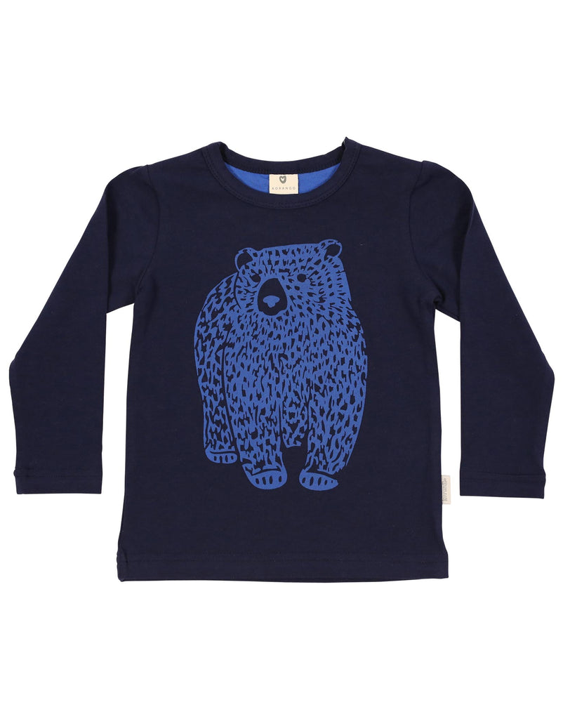 A1116N Bear in There Bear Top-Tops-Korango_Australia-Kids_Fashion-Children's_Wear