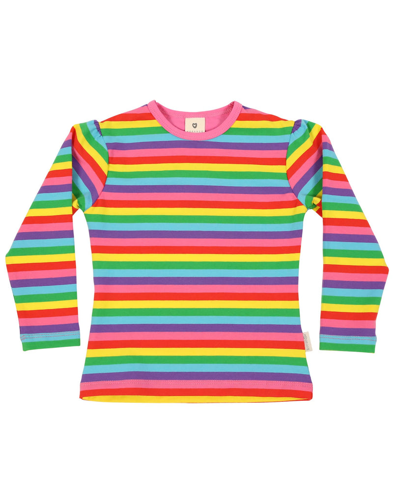 A1125S Winter Rainbow Top-Tops-Korango_Australia-Kids_Fashion-Children's_Wear