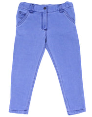 A9063 Singing in the Rain Denim Knit Jean-Pants & Shorts-Korango_Australia-Kids_Fashion-Children's_Wear