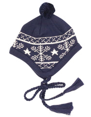 A9054 Snowflakes Beanie-Accessories-Korango_Australia-Kids_Fashion-Children's_Wear