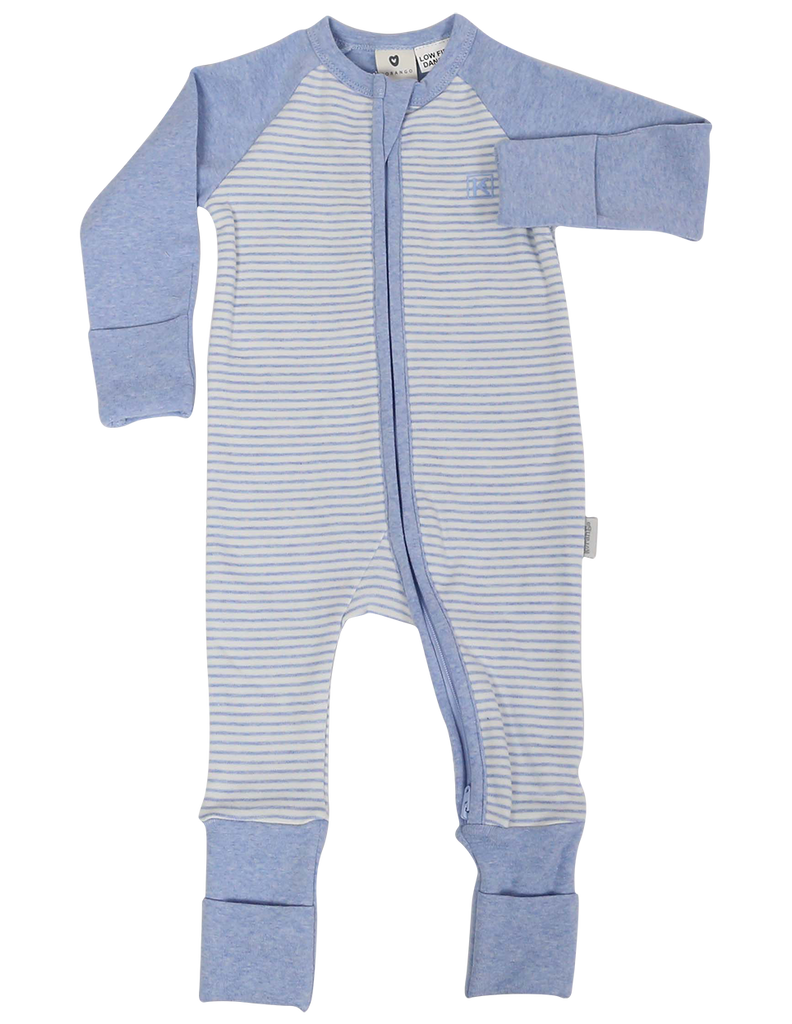 B1126 Panda Zip Romper-All in Ones-Korango_Australia-Kids_Fashion-Children's_Wear