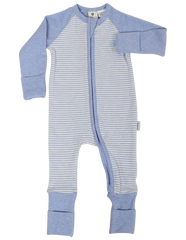 B1126 Panda Zip Romper-All in Ones-Korango_Australia-Kids_Fashion-Children's_Wear